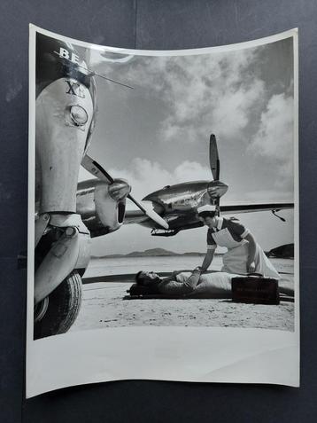 Originele foto van een BEA Air Ambulance (F789)  beschikbaar voor biedingen