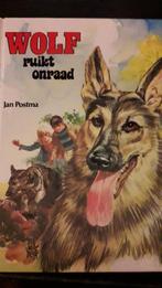 Leuk kinderboek over een herdershond genaamd Wolf. 3,00, Ophalen of Verzenden, Zo goed als nieuw, Jan Postma