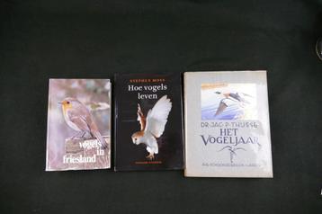 3x Boeken over vogels beschikbaar voor biedingen