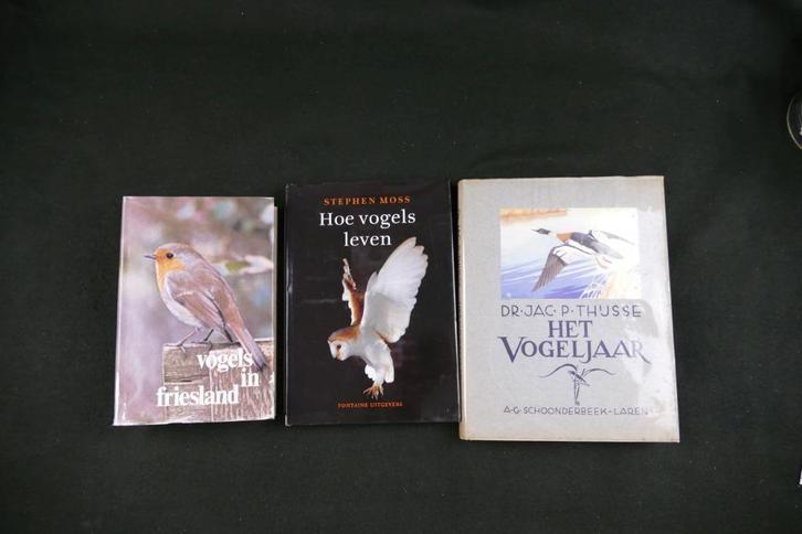 3x Boeken over vogels (1942-2007), Boeken, Natuur, Zo goed als nieuw, Vogels, Verzenden
