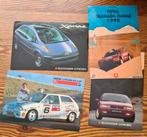 4 vintage CITROEN Stickers Dakar 1995 Pepsi Michelin, Ophalen of Verzenden, Zo goed als nieuw, Auto's
