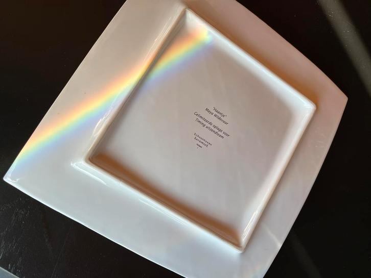 Maya Wildevuur Sierbord "Haantje" - Limited Edition, Antiek en Kunst, Antiek | Schalen, Ophalen of Verzenden