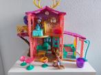 Enchantimals Hertenhuis-speelset, Kinderen en Baby's, Speelgoed | Poppenhuizen, Ophalen of Verzenden, Zo goed als nieuw, Poppenhuis