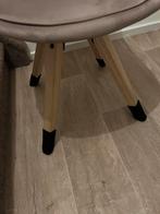 Roze velvet stoel, Ophalen, Overige materialen, Gebruikt, Overige kleuren