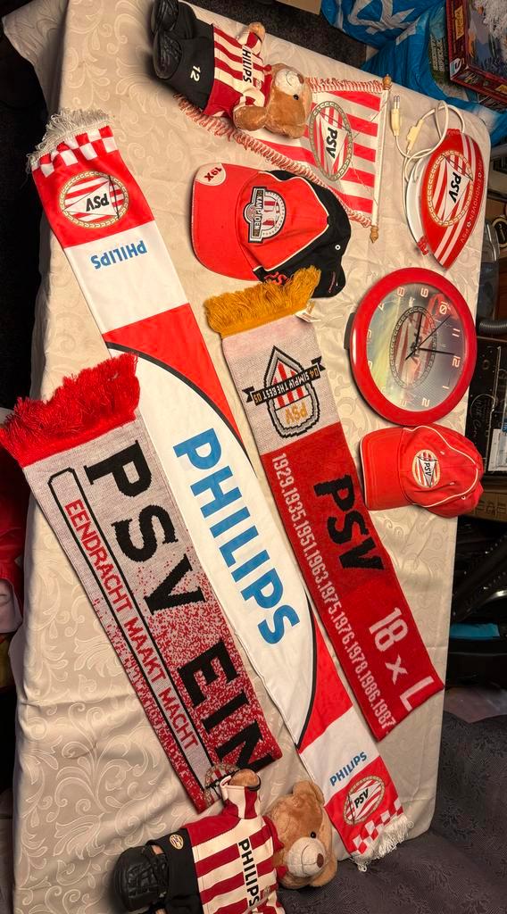Grote PSV collectie verzamelobjecten, Verzamelen, Sportartikelen en Voetbal, Gebruikt, Ophalen of Verzenden