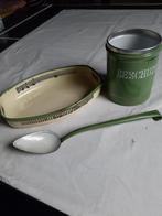 Emaille  zie foto's  1 ,2, 3 en 4, Ophalen of Verzenden