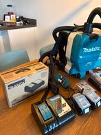 Draadloze Rugstofzuiger Makita + 2 Accu's + Lader, Ophalen, Nieuw