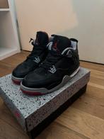 Jordan 4 retro (GS), Zwart, Ophalen of Verzenden, Zo goed als nieuw, Nike Air Jordan
