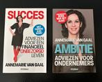 Ambitie en succes boeken van Annemarie van Gaal, Boeken, Ophalen of Verzenden, Gelezen