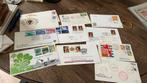 #125 Kleine verzameling FDC’s diverse landen, Ophalen of Verzenden, Europa