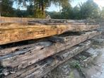 Eiken gebinten, Doe-het-zelf en Verbouw, Hout en Planken, Ophalen, Gebruikt, Eiken, 50 mm of meer