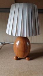 Dyrlund teakhouten vintage lamp, Ophalen of Verzenden, Gebruikt, Minder dan 50 cm