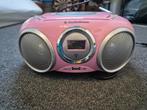 Audiosonic CD-speler - Roze, Audio, Tv en Foto, Ophalen, Gebruikt, Radio, Met cd-speler