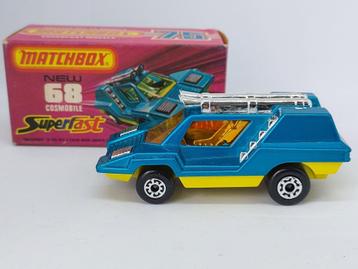 COSMOBILE MATCHBOX No68 UIT 1975 ONBESPEELD MET DOOSJE beschikbaar voor biedingen