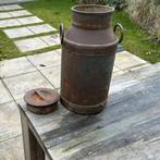 Melkbus met deksel, Ophalen, Gebruikt