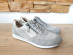 Gabor sneakers schoenen met rits maat 9 / 43 grijs beige, Gabor, Ophalen of Verzenden, Grijs, Sneakers of Gympen