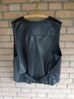 Leren Gilet - Stijlvol en Tijdloos, Kleding | Heren, Onbekend, Maat 48/50 (M), Zwart, Ophalen of Verzenden