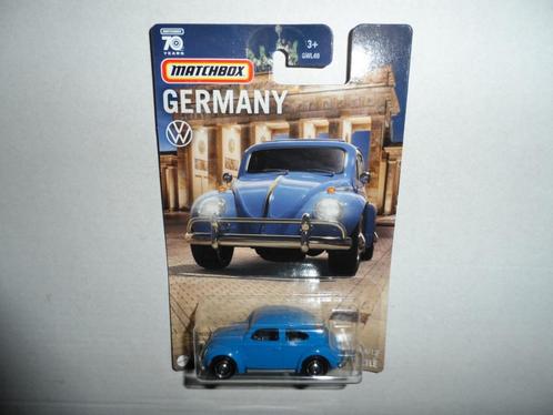Matchbox Germany - '62 Volkswagen Beetle Kever - 1:64, Hobby en Vrije tijd, Modelauto's | Overige schalen, Nieuw, Auto, Ophalen of Verzenden