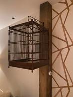 Vogelkooi mahonie, Antiek en Kunst, Curiosa en Brocante, Ophalen of Verzenden