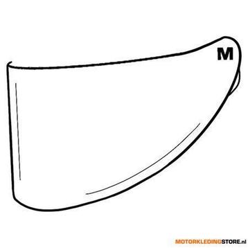 HJC HJ-09 HQ-1/FS10/FS11/FG15/CS15 Vizier, Helder beschikbaar voor biedingen