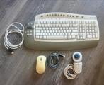 Microsoft Toetsenbord, Muis & Webcam Set, Computers en Software, Gebruikt, Multimediatoetsen, Ophalen of Verzenden, Qwerty