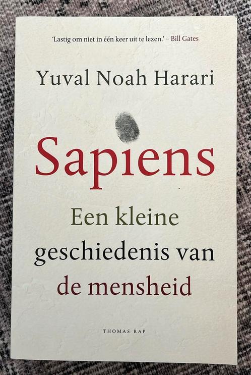 Sapiens van Yuval Noah Harari, Boeken, Politiek en Maatschappij, Zo goed als nieuw, Maatschappij en Samenleving, Wereld, Ophalen of Verzenden