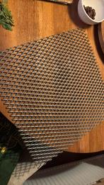 vidaXL Draadhek 50x50 cm 30x17x2,5 mm roestvrij staal, Ophalen of Verzenden, Nieuw