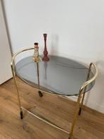 Hollywood Regency Dranktafel / Bar Cart, Ophalen, Gebruikt