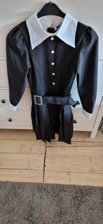 Wednesday outfit, 1 carnaval gedragen, Ophalen, Zo goed als nieuw, Maat 34 (XS) of kleiner