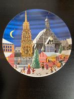 Bavaria Porselein Wandbord Kerstmarkt Barbara Fürstenhofer, Diversen, Ophalen of Verzenden, Zo goed als nieuw