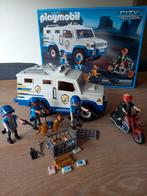Playmobil Overval geldtransportwagen - 9371, Ophalen of Verzenden, Zo goed als nieuw