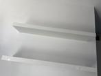 LACK Wandplank, wit/hoogglans, 110x26 cm / 2 STUKS, Doe-het-zelf en Verbouw, Hout en Planken, Gebruikt, Minder dan 25 mm, Ophalen of Verzenden