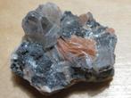 min. 5x edelsteenkluster BARIET MET CERUSSIET (2), Verzamelen, Mineralen en Fossielen, Verzenden, Mineraal