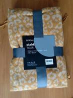 Te koop nieuwe okerkleurige Blokker plaid 170 x 130, Huis en Inrichting, Woonaccessoires | Plaids en Woondekens, Ophalen of Verzenden