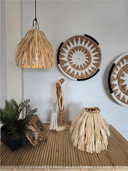 Hanglampje of waxine van rotan, Huis en Inrichting, Lampen | Hanglampen, Nieuw, Minder dan 50 cm, Ophalen of Verzenden