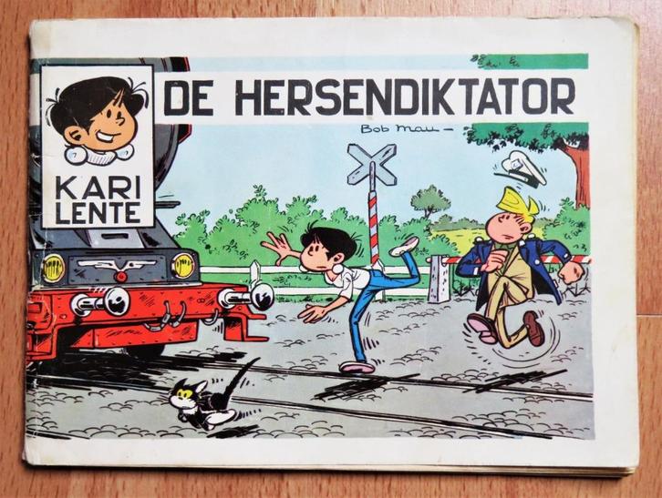 Bob Mau: Kari Lente De Hersendiktator ( reclame Knorr soep ), Boeken, Stripboeken, Gelezen, Eén stripboek, Ophalen of Verzenden