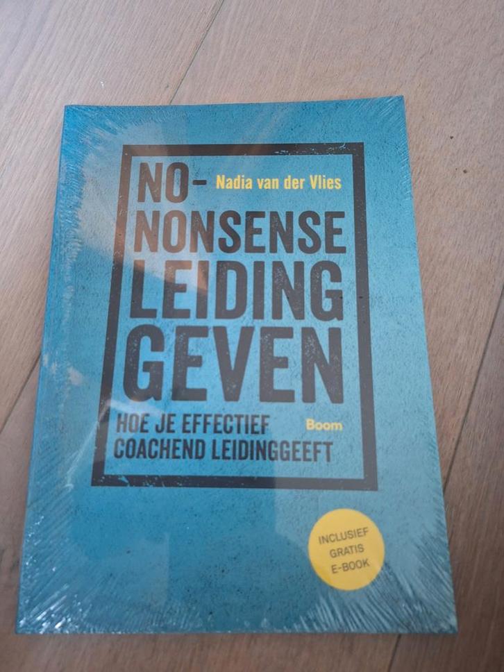 Nadia van der Vlies - No-nonsense leidinggeven, Boeken, Advies, Hulp en Training, Nieuw, Ophalen of Verzenden