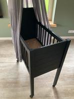 Kidsmill Wieg met wieltjes, Piekstok en Hemeltje, Ophalen, Gebruikt, Wieg