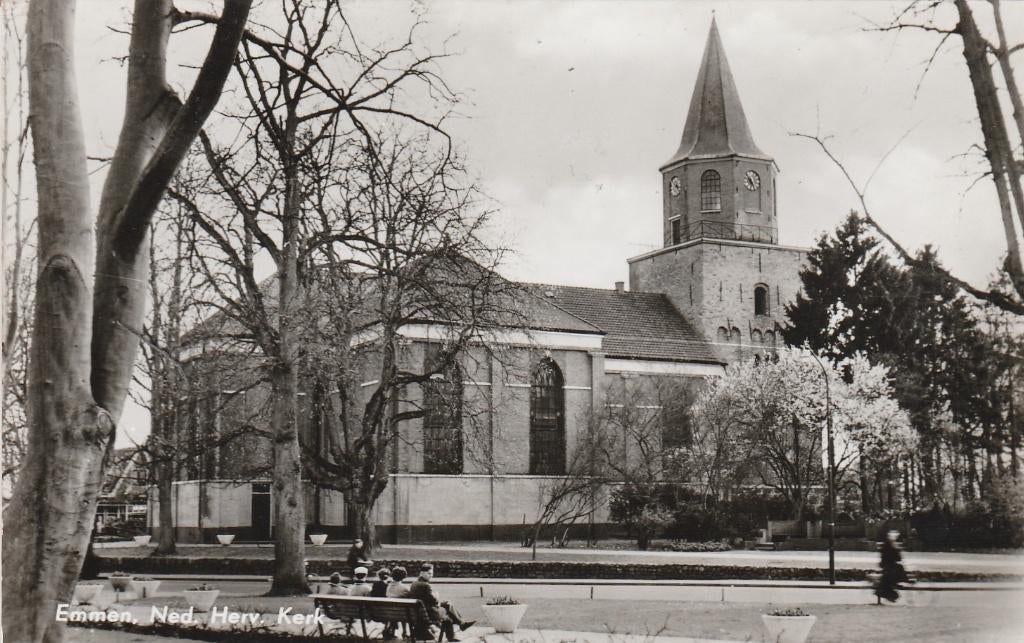 emmen- n.h. kerk, Ophalen of Verzenden, 1940 tot 1960, Drenthe