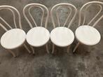 4 x Thonet stoelen ikea ögla wit bistrostoel Vienna no. 18, Ophalen, Zo goed als nieuw, Apple iPhone