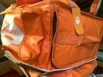 Oranje fietsbezorgset, tas, jas, helm en toebehoren, Ophalen, Nieuw