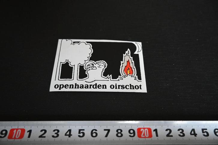 stickers Openhaarden Oirschot, Verzamelen, Stickers, Zo goed als nieuw, Ophalen