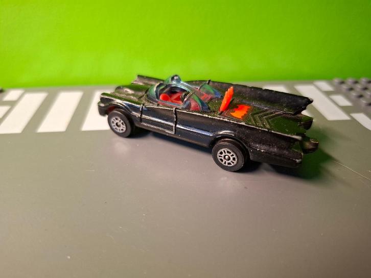 Corgi Juniors - Batmobile [zwart] 1/66, Hobby en Vrije tijd, Modelauto's | Overige schalen, Gebruikt, Auto, Ophalen of Verzenden