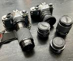 Pentax ME + ME Super + Lenzen izgs, Ophalen of Verzenden, Zo goed als nieuw, Spiegelreflex, Pentax