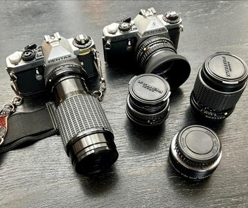 Pentax ME + ME Super + Lenzen izgs beschikbaar voor biedingen