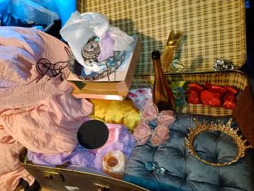 Prinsessen Thema Koffer voor feestje of slaapkamer beschikbaar voor biedingen