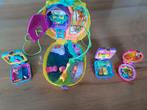 Polly pocket set incl poppetjes  Ananas, Ophalen of Verzenden, Zo goed als nieuw, Speelset