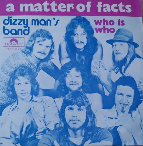 Dizzy man's band - A matter of facts, Cd's en Dvd's, Vinyl Singles, Zo goed als nieuw, Single, Pop, 7 inch, Verzenden