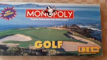 bordspel 1e versie Monopoly Golf Monopolie gelimiteerd  beschikbaar voor biedingen