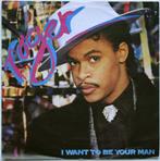 Roger - I want to be your man (1987) hip hop RnB swing, Cd's en Dvd's, Vinyl Singles, Hiphop en Rap, Gebruikt, Ophalen of Verzenden